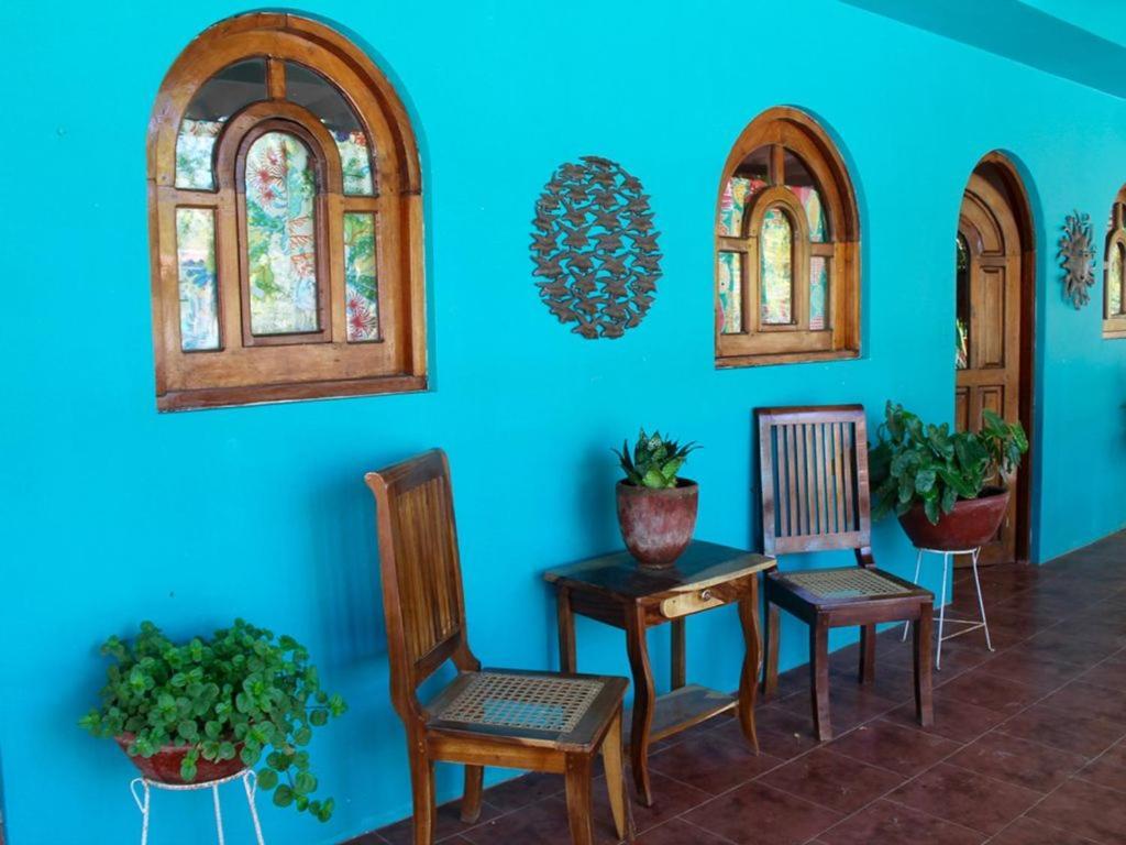 Casa De Los Cocos Panzió Transito Kültér fotó